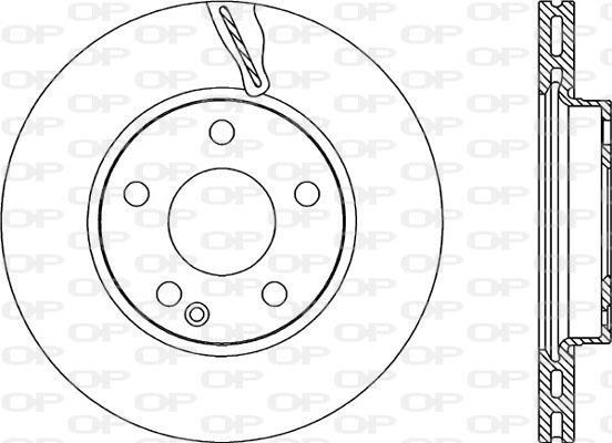 Discos de travão OPEN PARTS ref. BDA2200.20