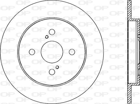 Disques de frein OPEN PARTS ref. BDA2293.10