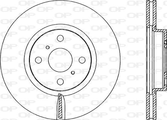 Disques de frein OPEN PARTS ref. BDA2316.20