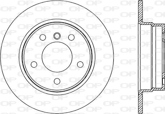 Disques de frein OPEN PARTS ref. BDA2333.10