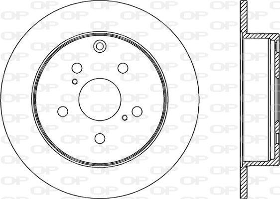 Discos de travão OPEN PARTS ref. BDA2340.10