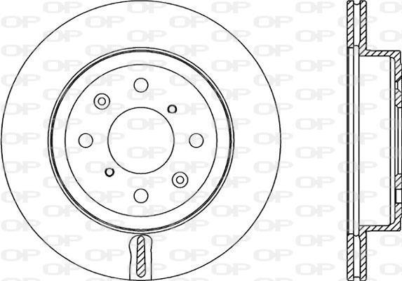 Discos de travão OPEN PARTS ref. BDA2353.20