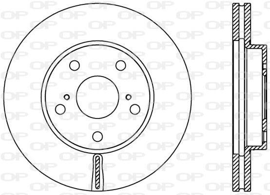 Discos de travão OPEN PARTS ref. BDA2377.20