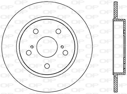 Discos de travão OPEN PARTS ref. BDA2378.10