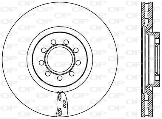 Disques de frein OPEN PARTS ref. BDA2389.20