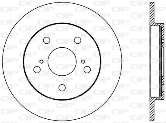Discos de travão OPEN PARTS ref. BDA2397.10