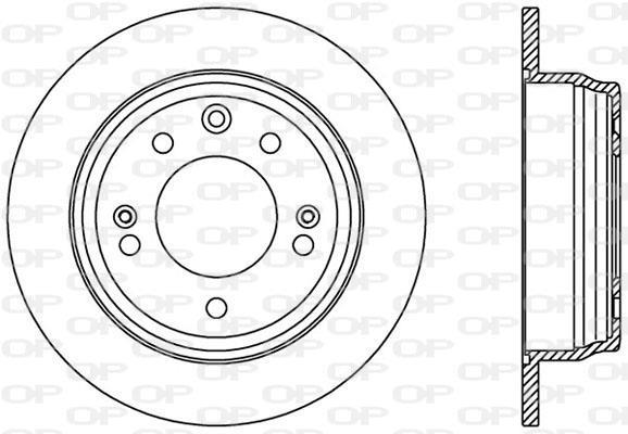 Disques de frein OPEN PARTS ref. BDA2409.10