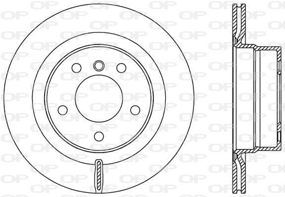 Disques de frein OPEN PARTS ref. BDA2532.20