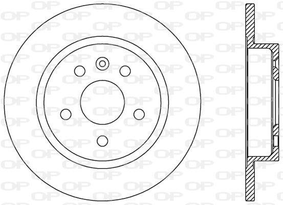 Discos de travão OPEN PARTS ref. BDA2537.10