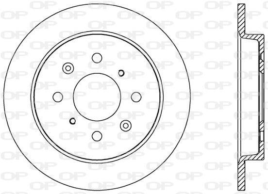 Disques de frein OPEN PARTS ref. BDA2553.10
