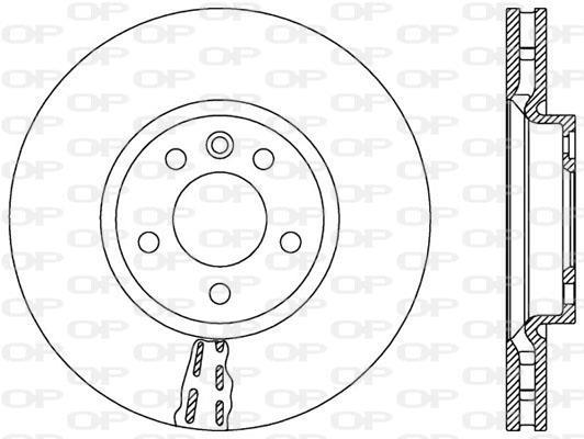 Disques de frein OPEN PARTS ref. BDA2572.20