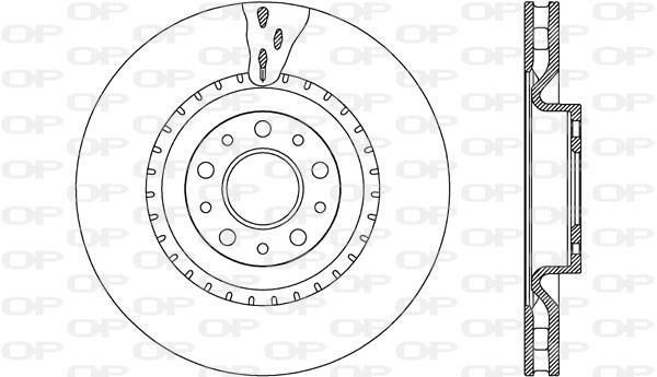 Discos de travão OPEN PARTS ref. BDA2634.20
