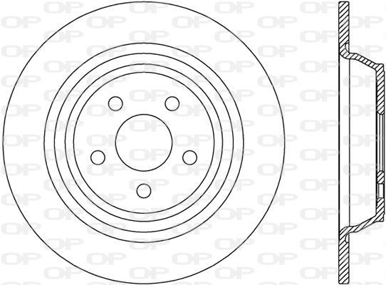Discos de travão OPEN PARTS ref. BDA2789.10
