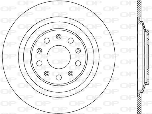 Discos de travão OPEN PARTS ref. BDA2835.10