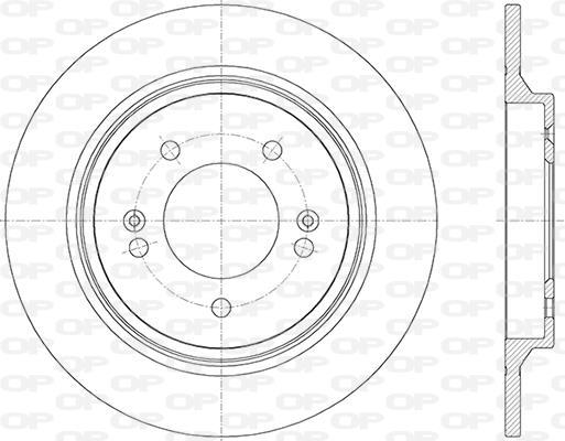 Discos de travão OPEN PARTS ref. BDA2839.10