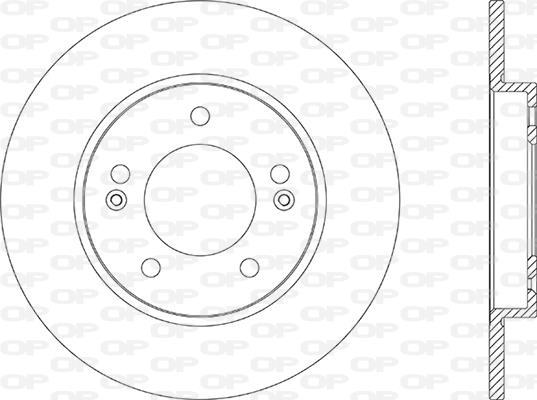Discos de travão OPEN PARTS ref. BDA2869.10