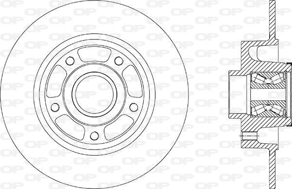 Discos de travão OPEN PARTS ref. BDA2879.30