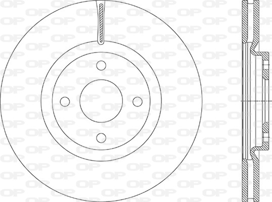 Disques de frein OPEN PARTS BDA2927.20