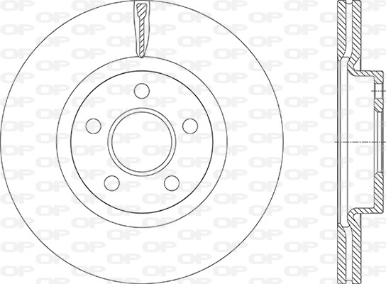 Disques de frein OPEN PARTS BDA2928.20