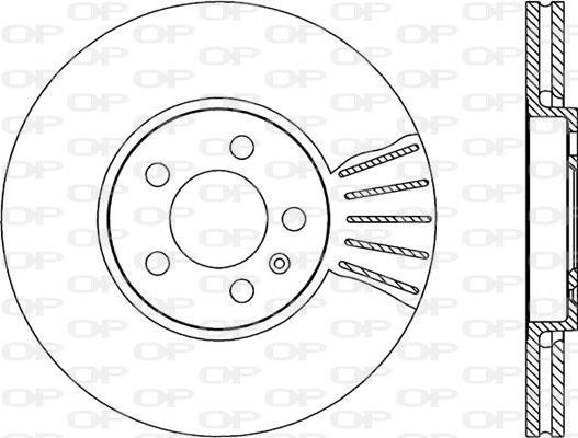 Disques de frein OPEN PARTS ref. BDR1667.20