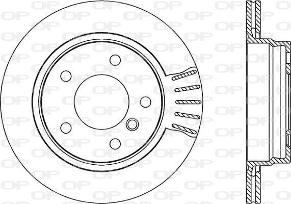 Disques de frein OPEN PARTS ref. BDR1755.20