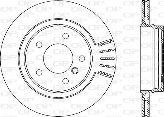 Disques de frein OPEN PARTS ref. BDR1758.20