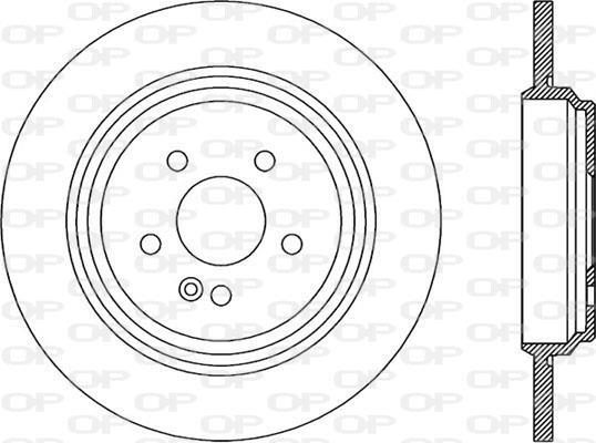 Discos de travão OPEN PARTS ref. BDR1934.10