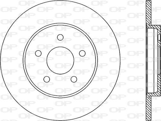 Discos de travão OPEN PARTS ref. BDR1948.10
