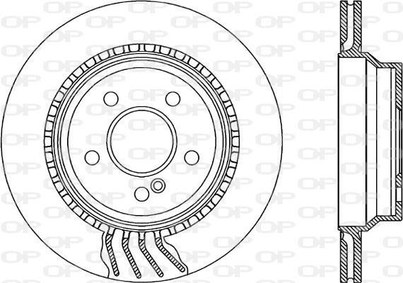 Disques de frein OPEN PARTS ref. BDR1996.20