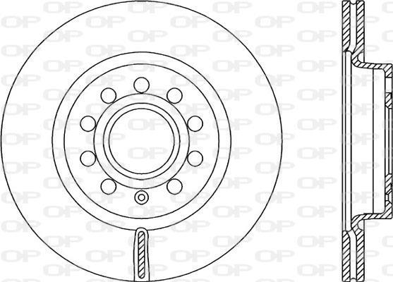 Disques de frein OPEN PARTS ref. BDR2150.20
