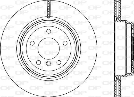 Discos de travão OPEN PARTS ref. BDR2277.20