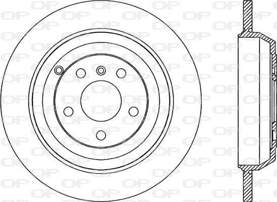 Disques de frein OPEN PARTS ref. BDR2296.10