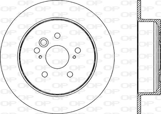 Discos de travão OPEN PARTS ref. BDR2313.10