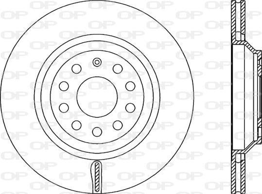 Discos de travão OPEN PARTS ref. BDR2338.20