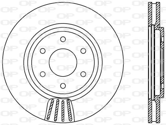 Discos de travão OPEN PARTS ref. BDR2375.20