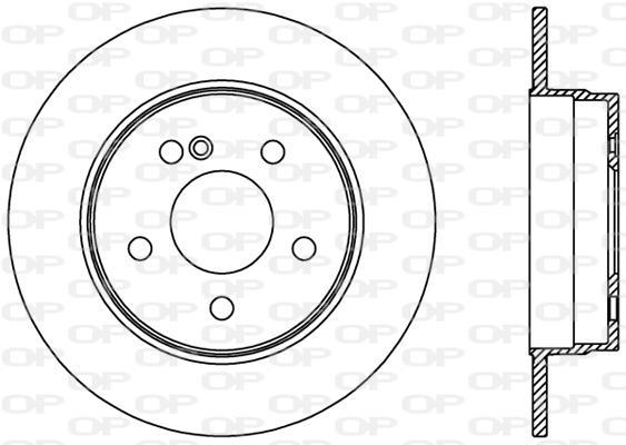 Disques de frein OPEN PARTS ref. BDR2394.10