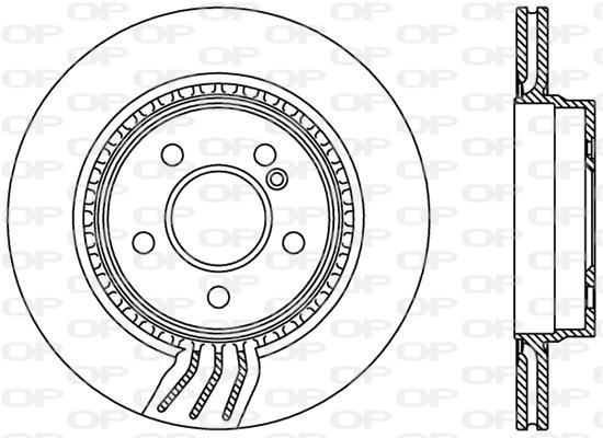 Disques de frein OPEN PARTS ref. BDR2396.20