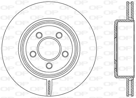 Disques de frein OPEN PARTS ref. BDR2481.20