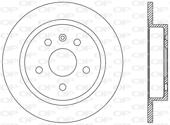 Discos de travão OPEN PARTS ref. BDR2508.10