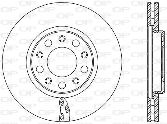 Discos de travão OPEN PARTS ref. BDR2521.20