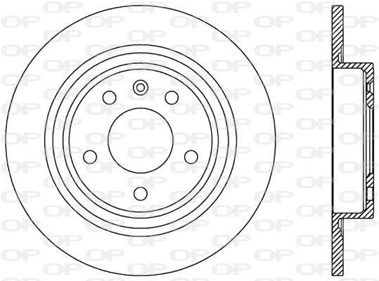Disques de frein OPEN PARTS ref. BDR2538.10