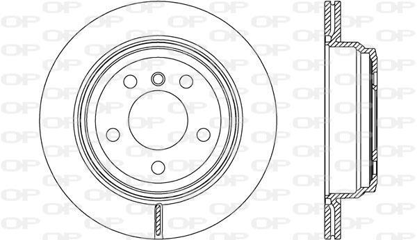 Disques de frein OPEN PARTS ref. BDR2626.20