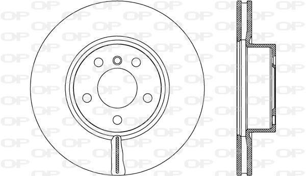 Discos de travão OPEN PARTS ref. BDR2629.20