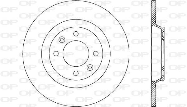 Disques de frein OPEN PARTS ref. BDR2632.10