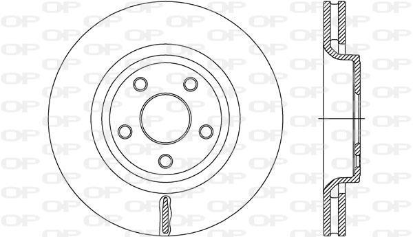 Disques de frein OPEN PARTS ref. BDR2712.20