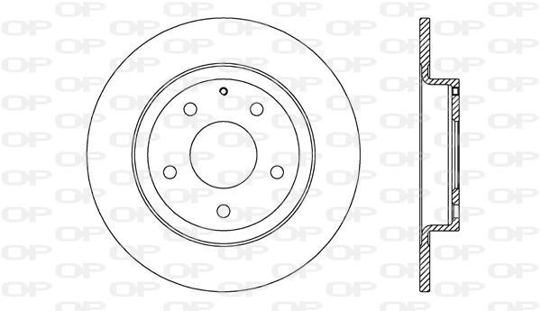 Disques de frein OPEN PARTS ref. BDR2714.10