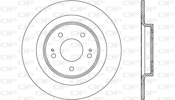 Disques de frein OPEN PARTS ref. BDR2715.10