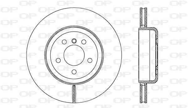 Disques de frein OPEN PARTS ref. BDR2746.20