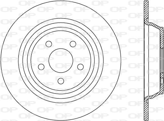 Discos de travão OPEN PARTS ref. BDR2789.10