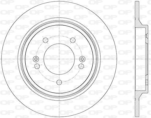 Discos de travão OPEN PARTS ref. BDR2839.10